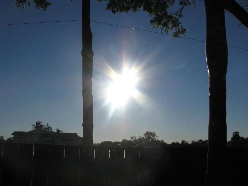 morning sun - I have heard & seen alot of thing concerns 'planet X' or Nibiru so i took my own photo..