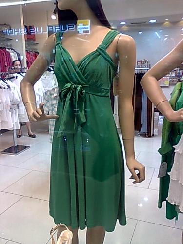 Shopping For A New Dress  - Dress display at Boutique.