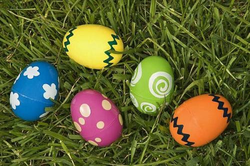 Easter Egg - These are the eggs that have been hide during Easter Sunday and the kids will have to find them.