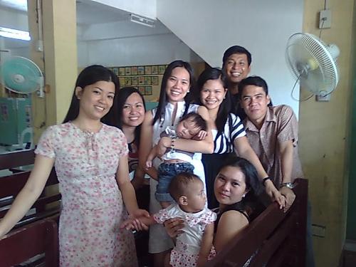 My ABC Friends  - Taken after our Sunday Worship Service