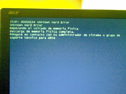 Error Message Not Complete - This error ocurred because ATI video card crash on windows. Even the error message was complete ¬¬