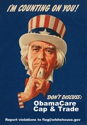 Your Duty To Obama - If anyone dares to say anything negitive about Obama, report them