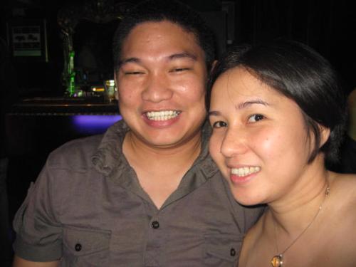 party - me and my hubby!