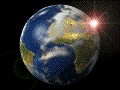 globe -  a lot of tranformation on the earth.
