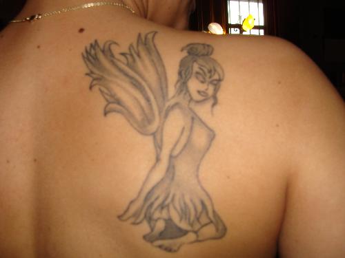 My First Tattoo - My first tattoo of a Puerto Rican/ Dominican Fairy/ TinkerBell