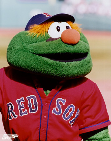 Wally the Green Monster - Wally the Green Monster, Boston Red Sox official mascot.
