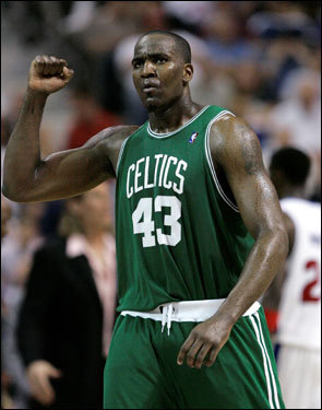 Kendrick Perkins - Kendrick Perkins of the Boston Celtics