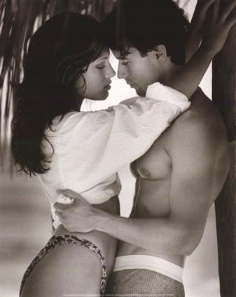 Hot couple - very hot couple kissing each other