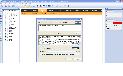 jQuery blog tabs and code - jQuery blog tabs and code from Sothink DHTML Menu