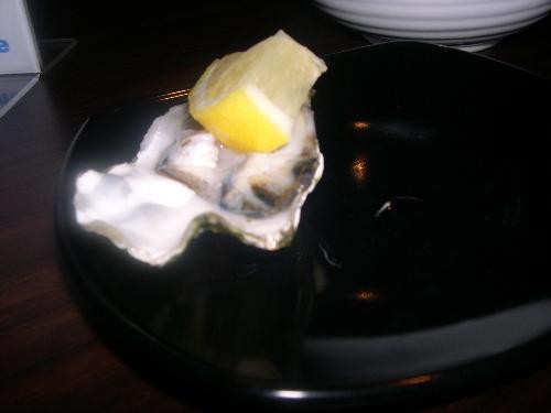 Fresh oyster - Oyster can be eaten in fresh and raw. It is very nice to served with lemon piece.