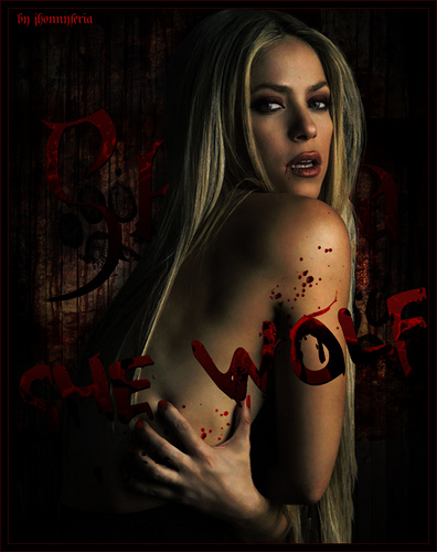 Shakira - Shakira She-Wolf promo pic
