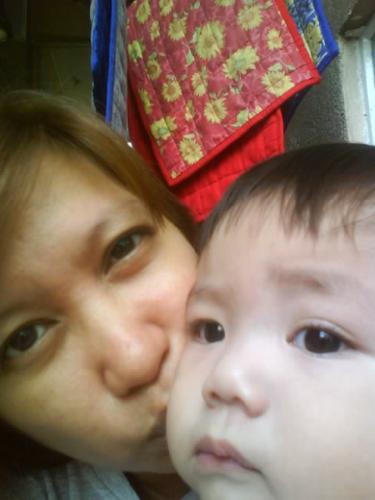 kiss for keiji  - my nephew