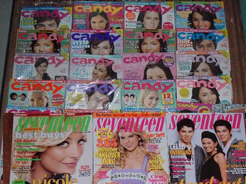 Magazines collector - Collecting magazines is a habit which some people are have fun doing it, buying and storing it. 