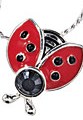 Ladybug Necklace - My parents gave me this necklace for my birthday. Isn't it pretty?
