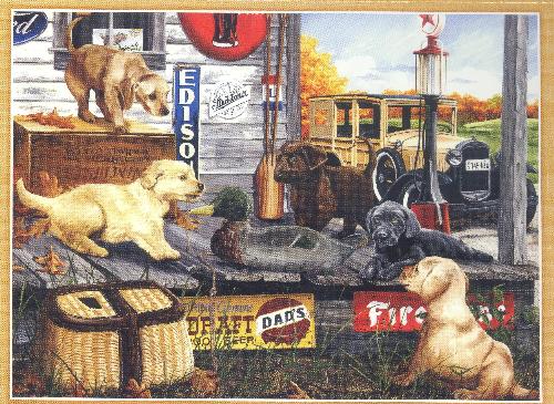 The Puzzle That I'm Doing Now - I really enjoy doing puzzles! It's one of my favorite past times!