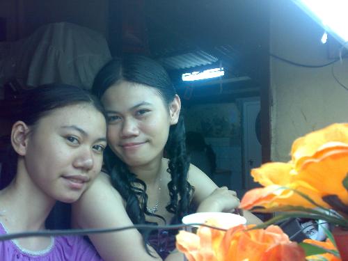 with my sis - together with my sis