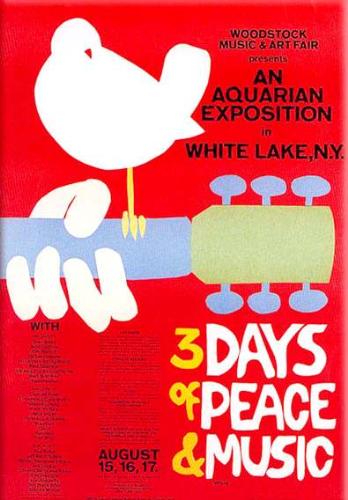 Woodstock Poster - image of the Woodstock poster 