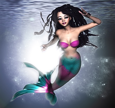 mermaid - Here is a picture of a mermaid.