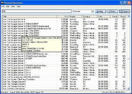 torrent - Free, open source file-sharing application effective for distributing very large software and media files. Documentation, µTorrent is a lightweight andefficient BitTorrent client for Windows or Mac with many features.Download Movies, TV Shows, Music Software and more. Mininova is the largest BitTorrent search engine and directory on the net with thousands of torrents.Bit Torrent search engine, with an awesome P2P community sharing comments and ratings in discovering new media.Torrent Reactor is the oldest and most reliable resource for torrents.Find and download everything you need in 5 minutes. 1742913 torrents online now!