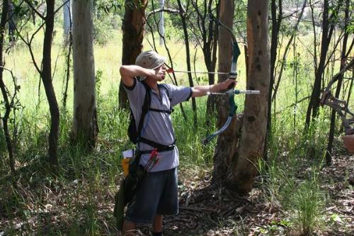 Field Archery - This is me competing in 2007 at my archery club on the Gold Coast, Australia