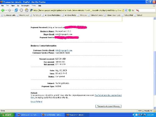 Mypage5 payment  - My second payment from mypage5