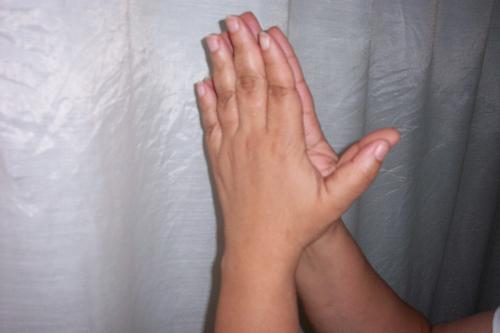 Praying hands reaching out Across the Land ! - These are my hands, they are here to praise God, I reach out my hands to lift up my voice and honor the Lord, with the sacrifice of praise. Won't you join me in prayer as I lift up these holy hands praying for my brothers and sisters all across these lands. Praying hands reaching out Across the Land ! - These are my hands, they are here to praise God, I reach out my hands to lift up my voice and honor the Lord, with the sacrifice of praise. Won't you join me in prayer as I lift up these holy hands praying for my brothers and sisters all across these lands.