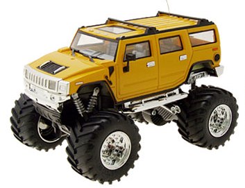 Remote controlled truck - A remote-controlled toy car is one of the kids' favorite gift.