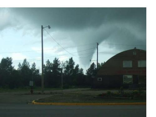 to close to home - This is one tornado that came through the area just 2 weeks ago
