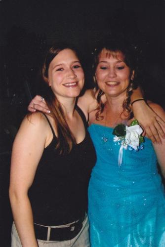 me and my daughter at my brothers wedding - I am a brides maid for my brother and sis in law sarah's wedding