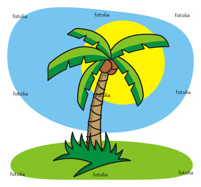 tree - A palm tree