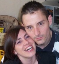 Me and Kate. - Me and my girlfriend of 8 years. We have 2 kids together Ben age 4 and Callum 8 months.