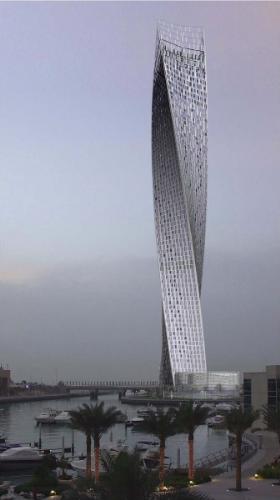 Infinity Tower - Dubai - One of the many skyscrapers in Dubai.