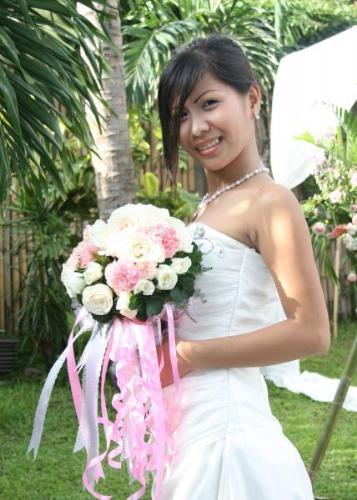 me - me w/ my wed. gown