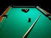 pool table - a ppicture of pool table with a stick to play pool.