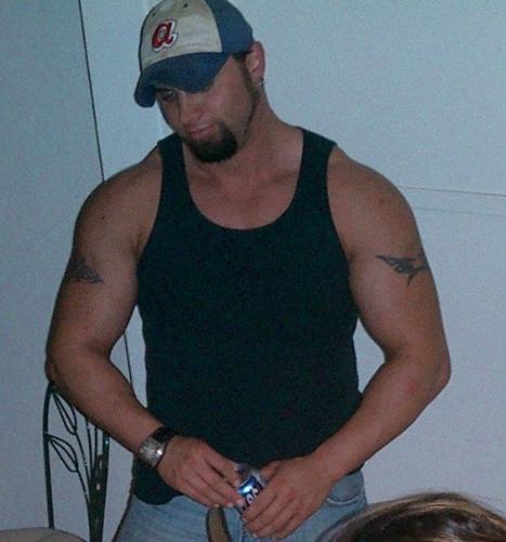 me - trying to look tough