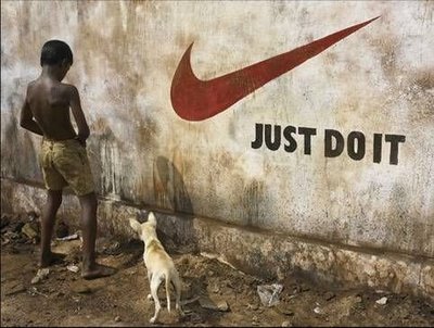 nike ad - This is a funny but not so clean add of nike.