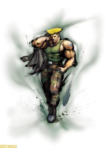 Guile - Guile from the Street Fighter series.
