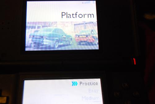 Trackmania DS - playing racing game on Nintendo DS Screenshot