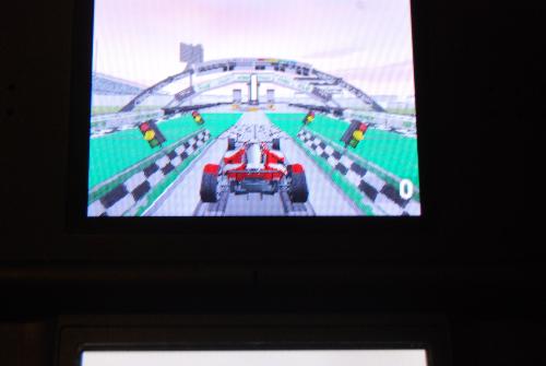 Trackmania DS - Playing platform event on racing game on Nintendo DS Screenshot