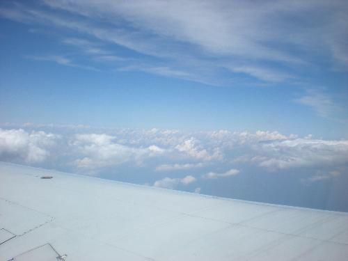 Clouds - Clouds we saw while on the plane