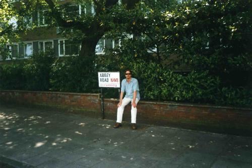 Abbey Road, London - This is me in Abbey Road, London in 1998 just near the famous crossing and EMI Abbey Road Studios.