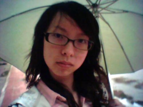 Me in the rain~ - On my way home~