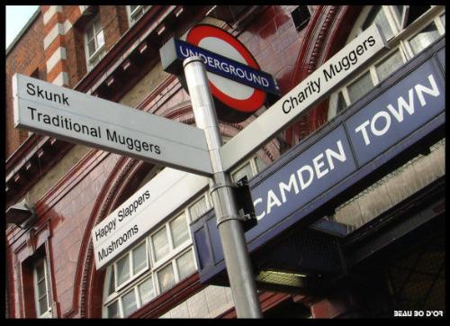 Camden - London explained in the matter of a few street signs. Camden - London explained in the matter of a few street signs.