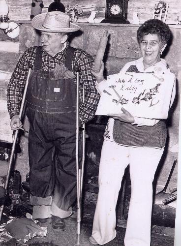 My Grandparents - This was at my granddaddy's retirement party