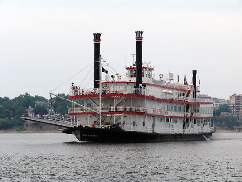 Belle of Cincinnati - This is a riverboat..Belle of Cincinnati.