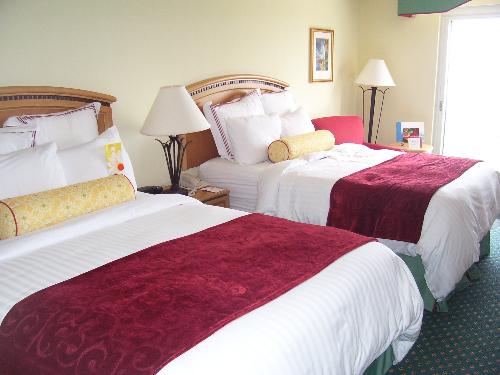 Beds - comfy hotel beds
