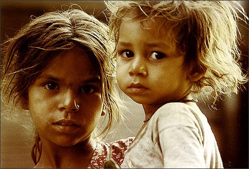 Indians - 90% of the people in India are poor. 50% are below poverty line. Please pray for the country.