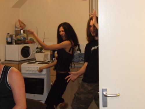 me at a party - ive already uploaded this but it says i havent uploaded any yet. ive just found it not long ago and its a pic of a party in a 1 bedroom flat. it looks like im gurning but honestly im not alcohol is all id had :-P (lie)