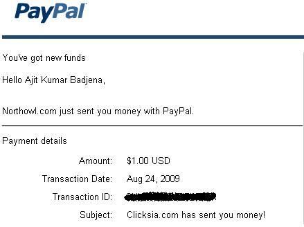 Clicksia-02 - My second payment