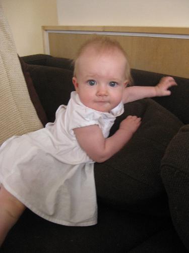 my daughter - a picture of my daughter at 8 months old to share with you all
